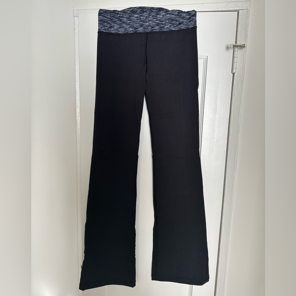 Lululemon flare/yoga pant Black 35.5” inseam